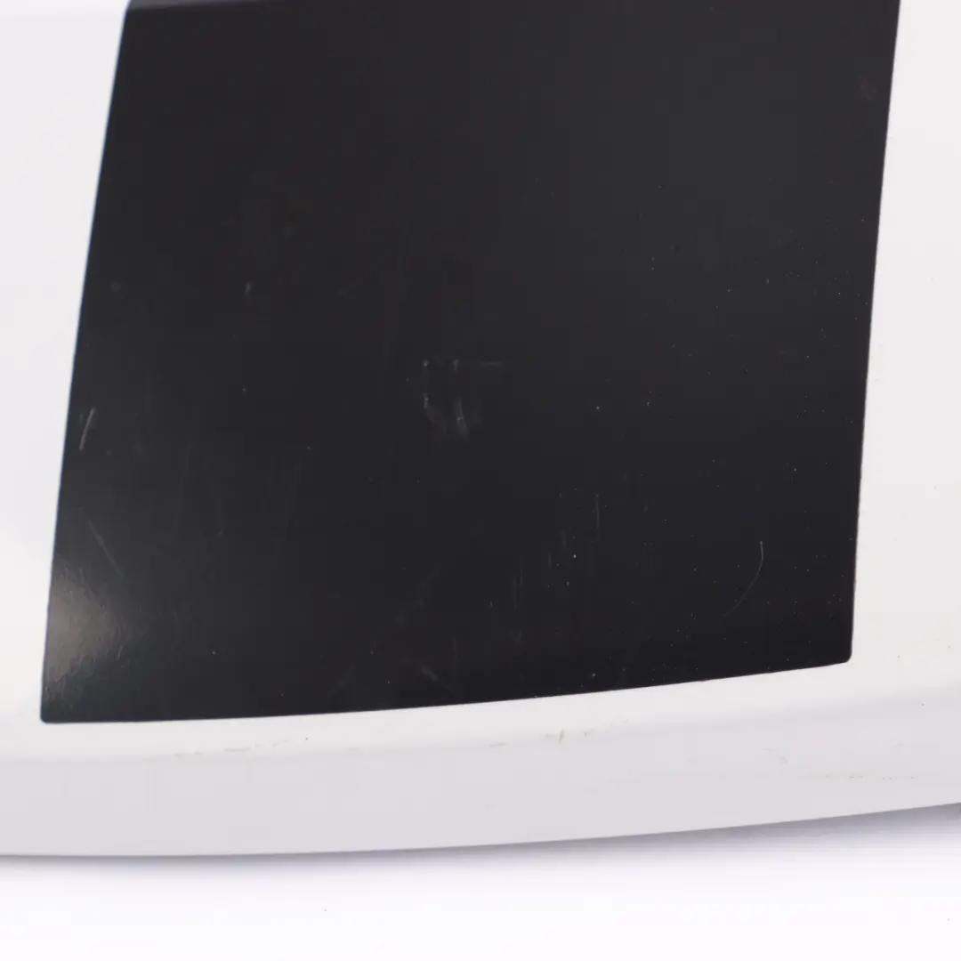 Boot Spoiler Light White - B15 Black Stripes to Mini R60 Rear Tailgate with Part number 9811626 Mini R60 Rear Tailgate Boot Spoiler Light White - B15 Black Stripes - SKU 9811626-LW - Part number 9811626