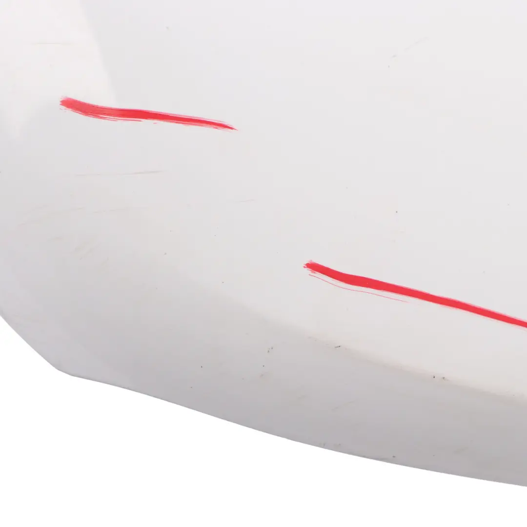 Boot Spoiler Light White - B15 Black Stripes to Mini R60 Rear Tailgate with Part number 9811626 Mini R60 Rear Tailgate Boot Spoiler Light White - B15 Black Stripes - SKU 9811626-LW - Part number 9811626