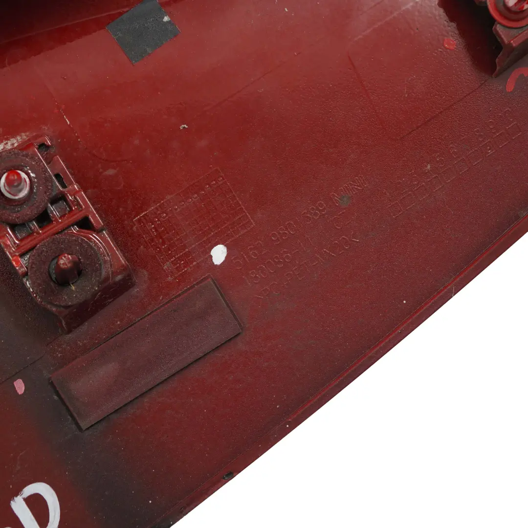 Rear Spoiler Mini R60 Countryman Tailgate Trunk Boot Lid Trim Panel Red 9801389 - SKU 9811626-RED - Part number 9811626