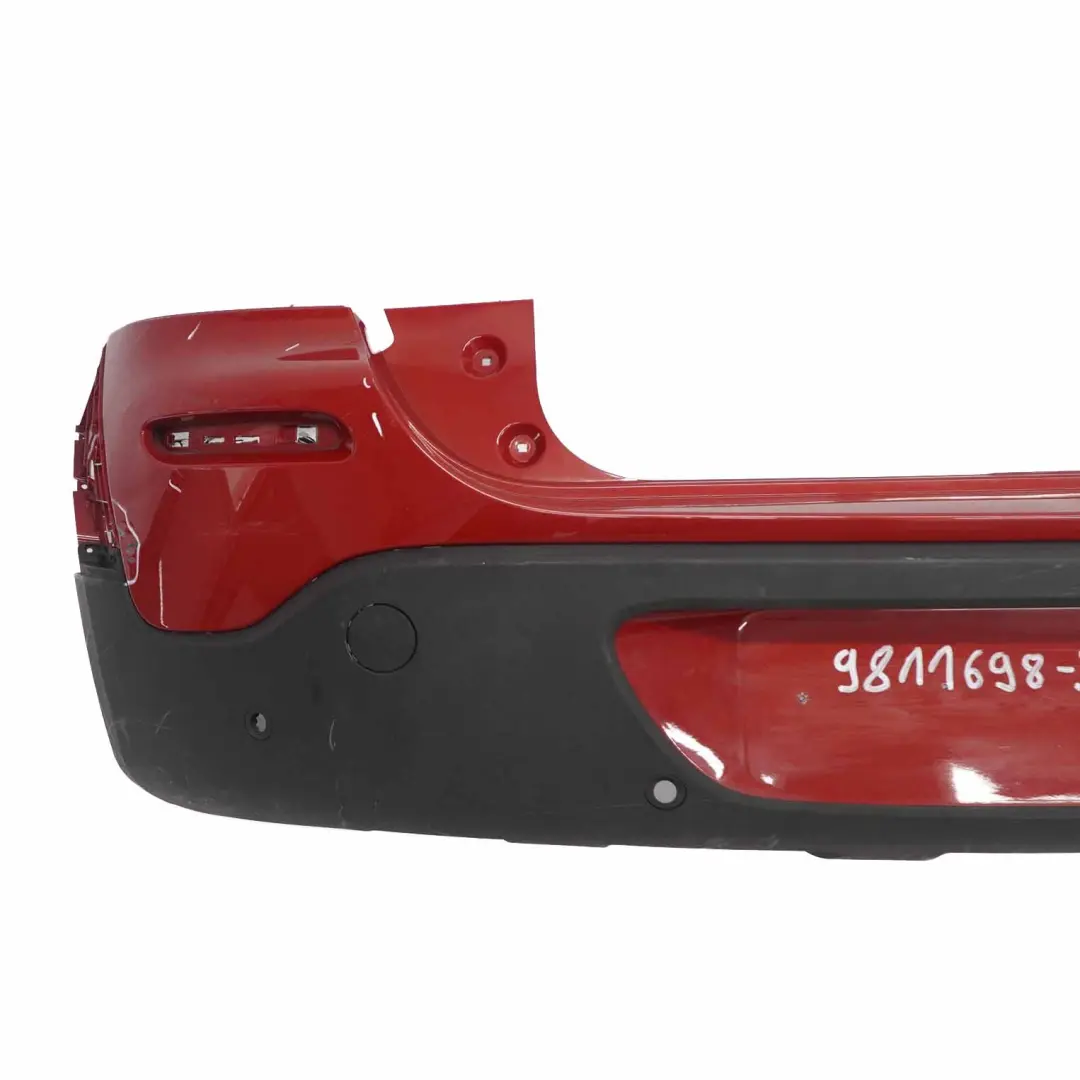 Bumper Rear PDC Trim Panel Blazing Red Metallic - B63 to Mini Paceman R61 with Part number 9807198 Mini Paceman R61 Bumper Rear PDC Trim Panel Blazing Red Metallic - B63 - SKU 9811698-BWM - Part number 9807198