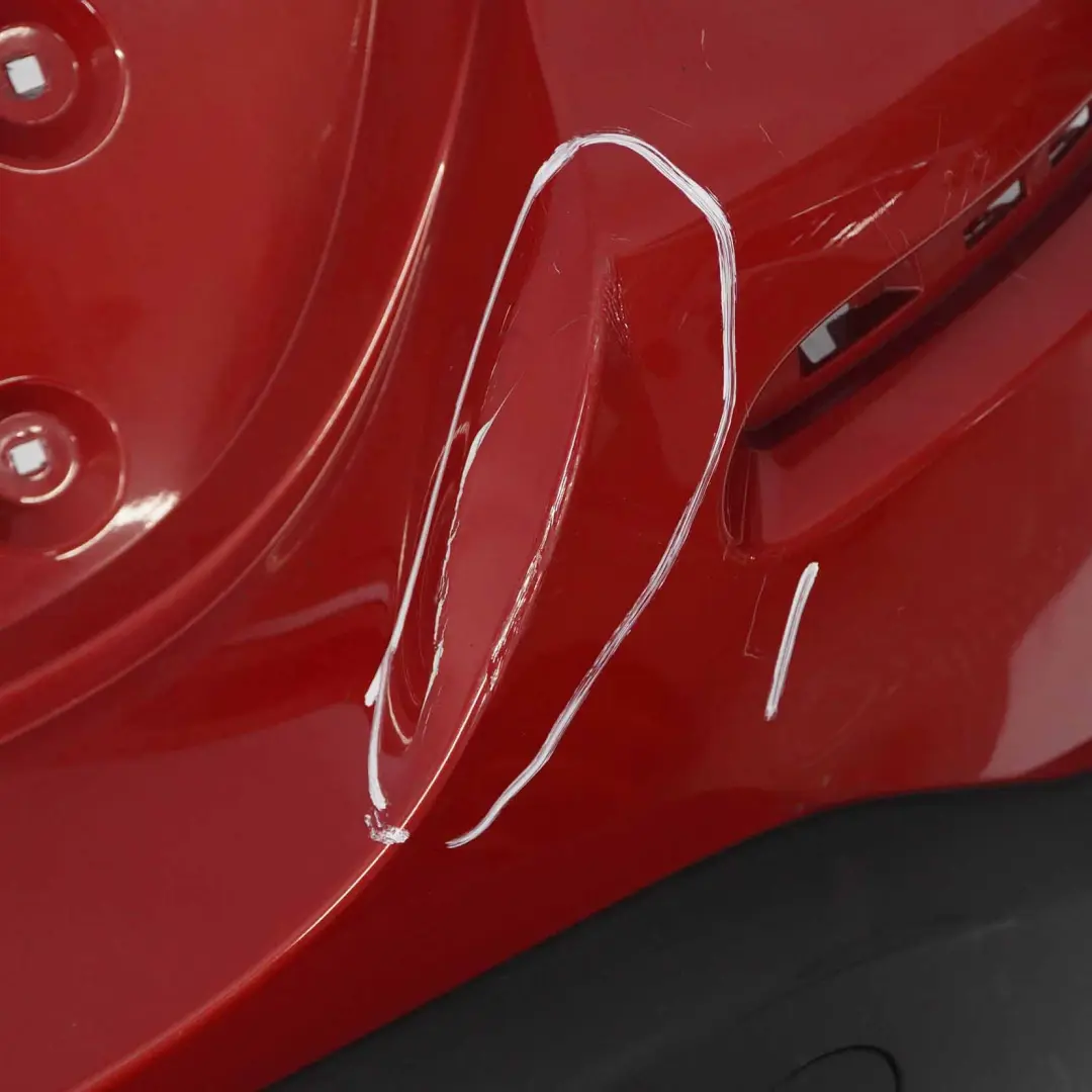 Mini Paceman R61 Parachoques trasero PDC Panel Blazing Red Metallic - B63 - SKU 9811698-BWM - Número de pieza 9807198