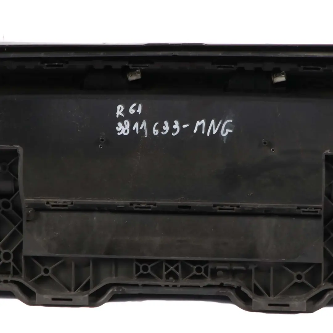 Bumper PDC Trim Panel Midnight Grey Metallic - C12 to Mini R61 Paceman Rear with Part number 9811699 Mini R61 Paceman Rear Bumper PDC Trim Panel Midnight Grey Metallic - C12 - SKU 9811699-MNG - Part number 9811699