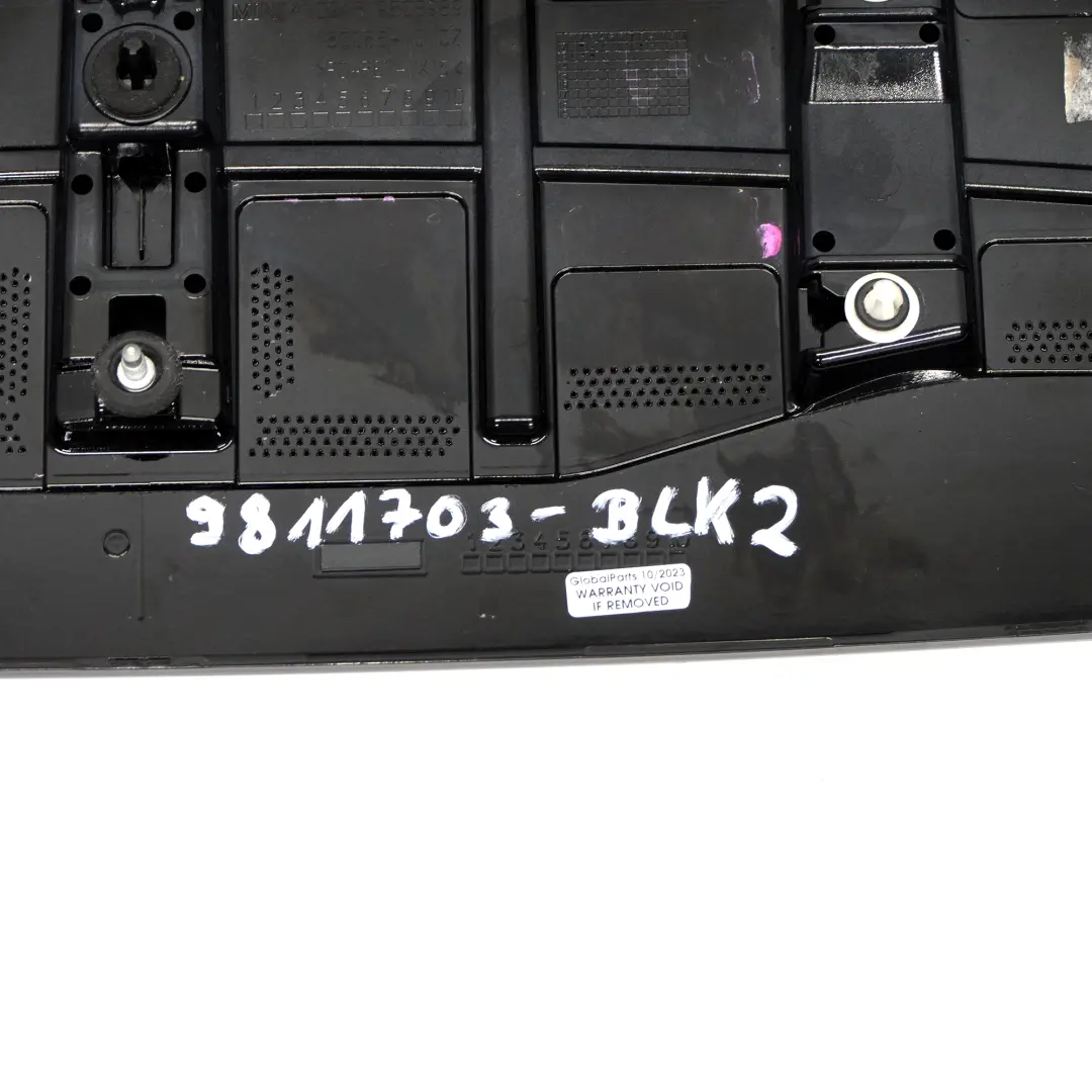 Mini Paceman R61 Hintere Heckklappe Kofferraum Spoiler Panel Schwarz - SKU 9811703-BLK2 - Teilenummer 9811703