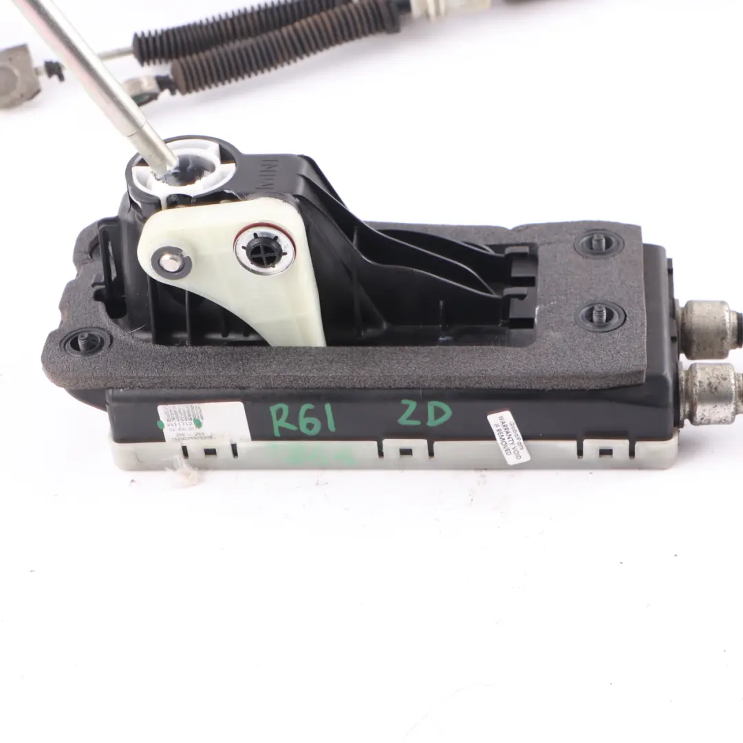 Wähl Hebel Mini R60 R61 Schalt Getriebe Gestänge Montage für mit Teilenummer 9811712 Wähl Hebel Mini R60 R61 Schalt Getriebe Gestänge Montage - SKU 9811712 - Teilenummer 9811712