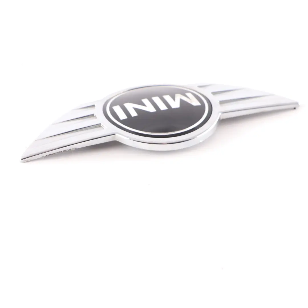 Emblema Frontal Insignia Logo Cromo para MINI Cooper R60 R61 2 con número de pieza 9811725 MINI Cooper R60 R61 2 Emblema Frontal Insignia Logo Cromo - SKU 9811725-2 - Número de pieza 9811725