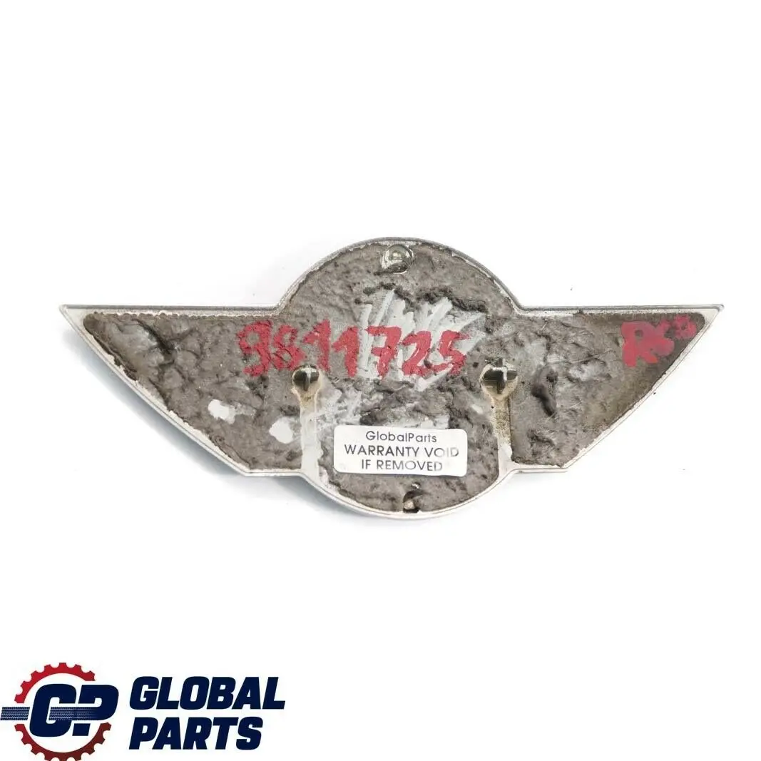 Badge Avant MINI Cooper R60 R61 Emblème Chrome - SKU 9811725 - Numéro de pièce 9811725