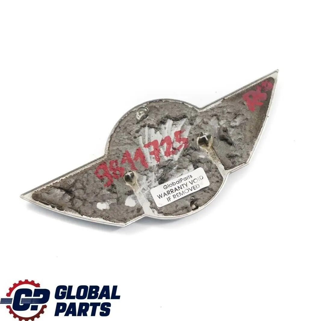  Badge Avant MINI Cooper R60 R61 Emblème Chrome - SKU 9811725 - Numéro de pièce 9811725