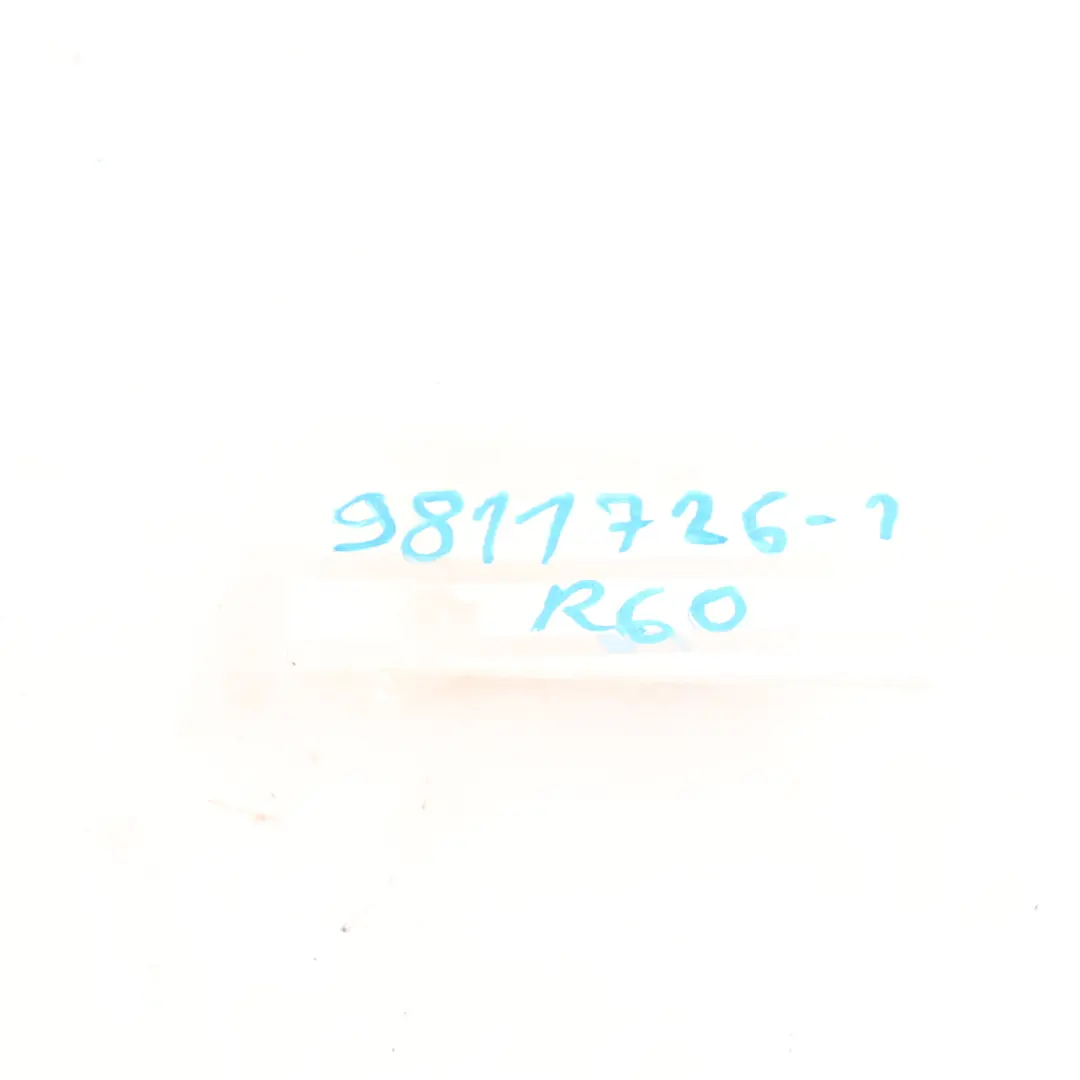  Stemma Porta Mini R60 R61 Scritta Esterna ALL 4 - SKU 9811726-1 - Numero di parte 9811726