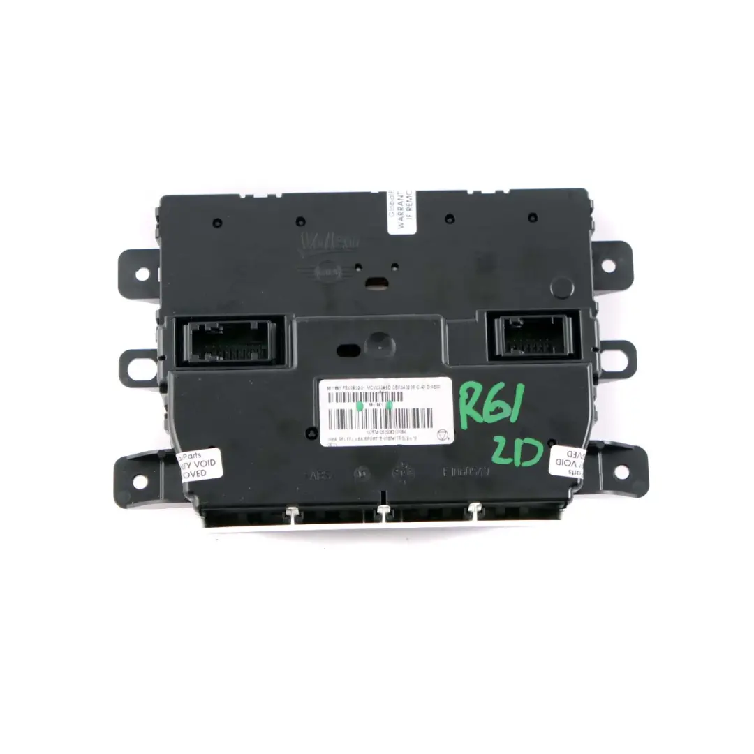 Interruptor Control Aire Acondicionado Calefacción 9811861 para Mini Cooper R60 R61 con número de pieza 9812027 Mini Cooper R60 R61 Interruptor Control Aire Acondicionado Calefacción 9811861 - SKU 9812027-2 - Número de pieza 9812027