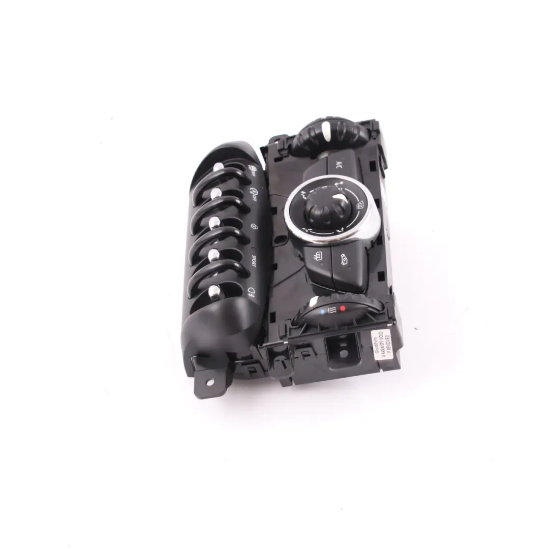 Conditioning Heater Control Unit Switch 9811998 to Mini Cooper R60 R61 Air with Part number 9812029 Mini Cooper R60 R61 Air Conditioning Heater Control Unit Switch 9811998 - SKU 9812029-1 - Part number 9812029