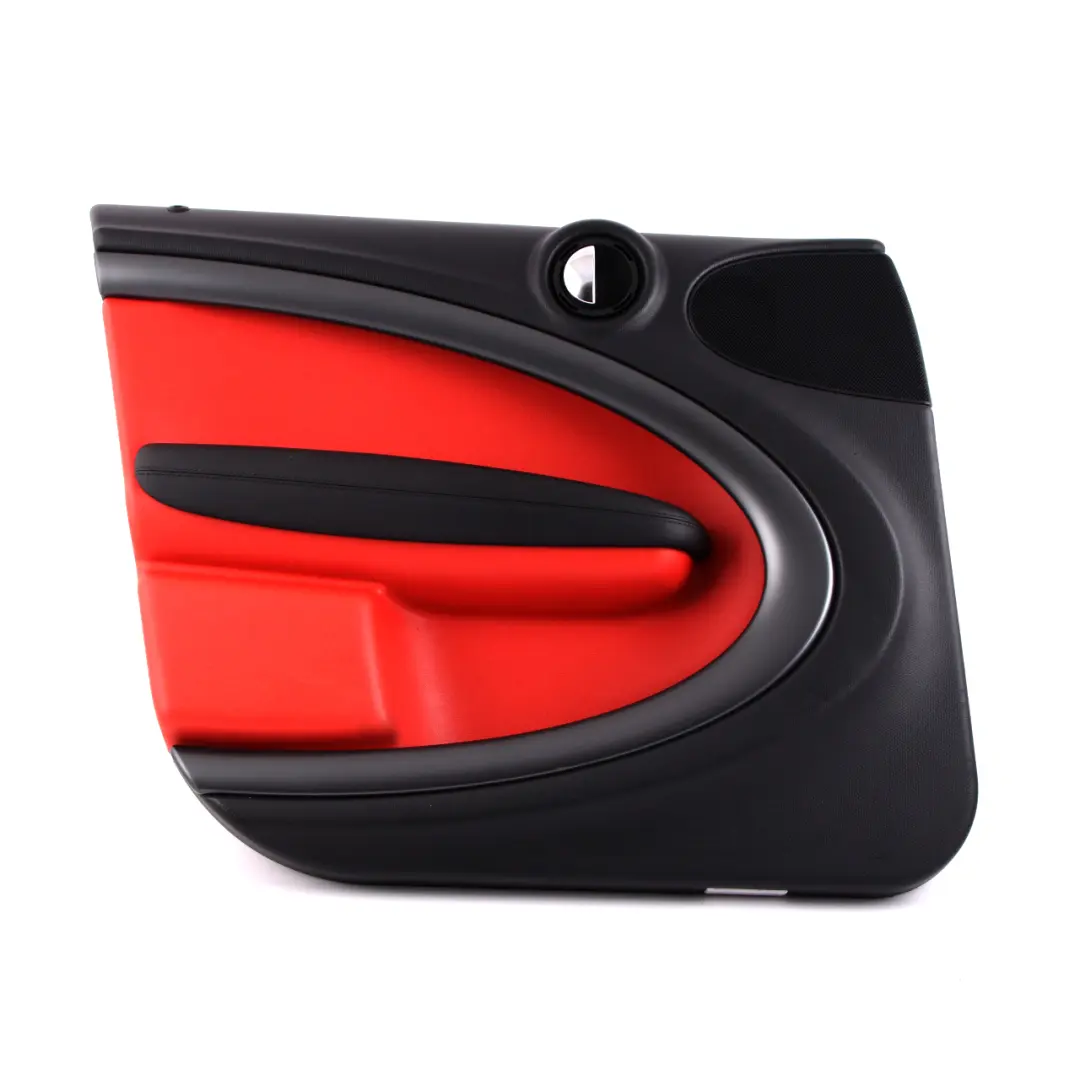 Front Left N/S Door Card Trim Panel Pure Red Anthracite to Mini Countryman R60 with Part number 9812165 Mini Countryman R60 Front Left N/S Door Card Trim Panel Pure Red Anthracite - SKU 9812165 - Part number 9812165