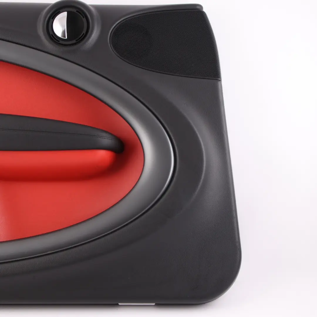 Front Left N/S Door Card Trim Panel Pure Red Anthracite to Mini Countryman R60 with Part number 9812165 Mini Countryman R60 Front Left N/S Door Card Trim Panel Pure Red Anthracite - SKU 9812165 - Part number 9812165