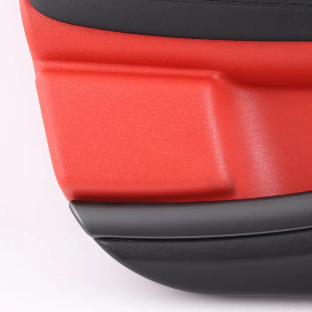 Front Left N/S Door Card Trim Panel Pure Red Anthracite to Mini Countryman R60 with Part number 9812165 Mini Countryman R60 Front Left N/S Door Card Trim Panel Pure Red Anthracite - SKU 9812165 - Part number 9812165