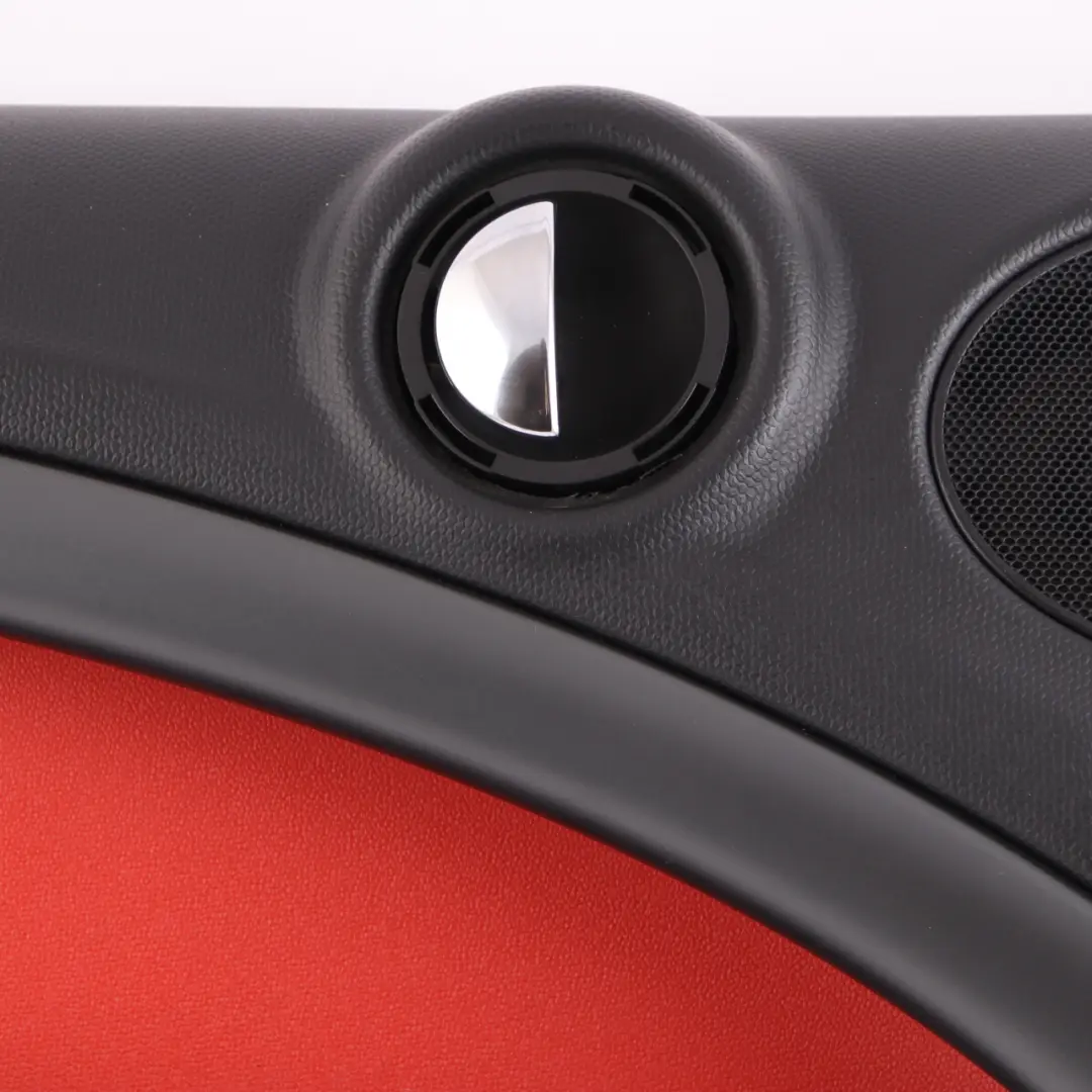 Front Left N/S Door Card Trim Panel Pure Red Anthracite to Mini Countryman R60 with Part number 9812165 Mini Countryman R60 Front Left N/S Door Card Trim Panel Pure Red Anthracite - SKU 9812165 - Part number 9812165