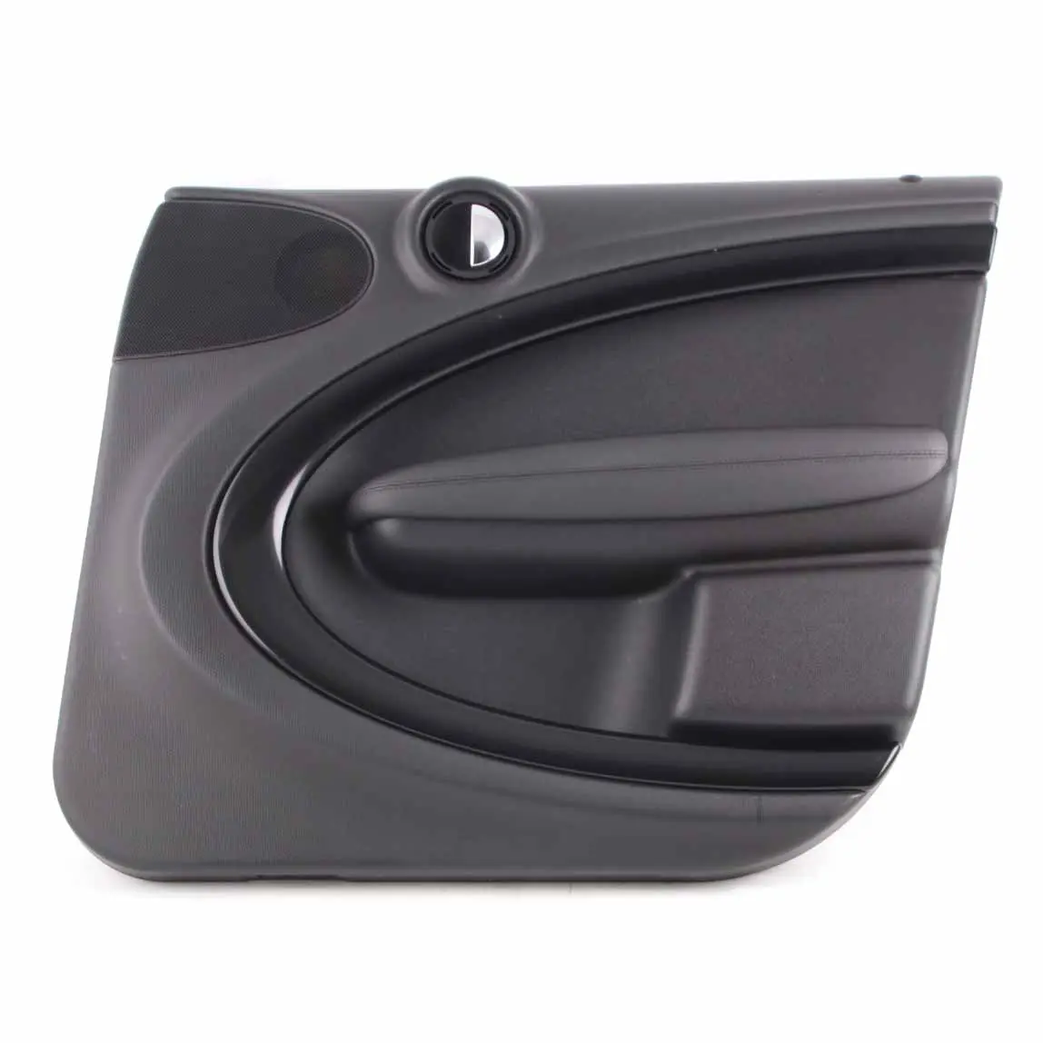 Mini R60 Delantera Derecha Tarjeta de Puerta Panel Recorte Negro Carbono