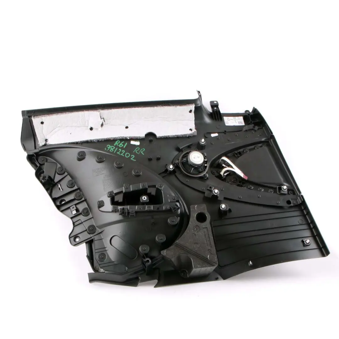 Side Panel Mini R61 Paceman Rear Right O/S Lateral Trim Carbon Black Piano to with Part number 9812202 Side Panel Mini R61 Paceman Rear Right O/S Lateral Trim Carbon Black Piano - SKU 9812202 - Part number 9812202