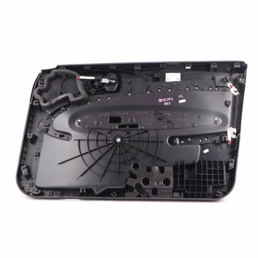 Mini Paceman R61 Door Card Front Left N/S Trim Panel Cover Carbon Black - SKU 9812203 - Part number 9812203