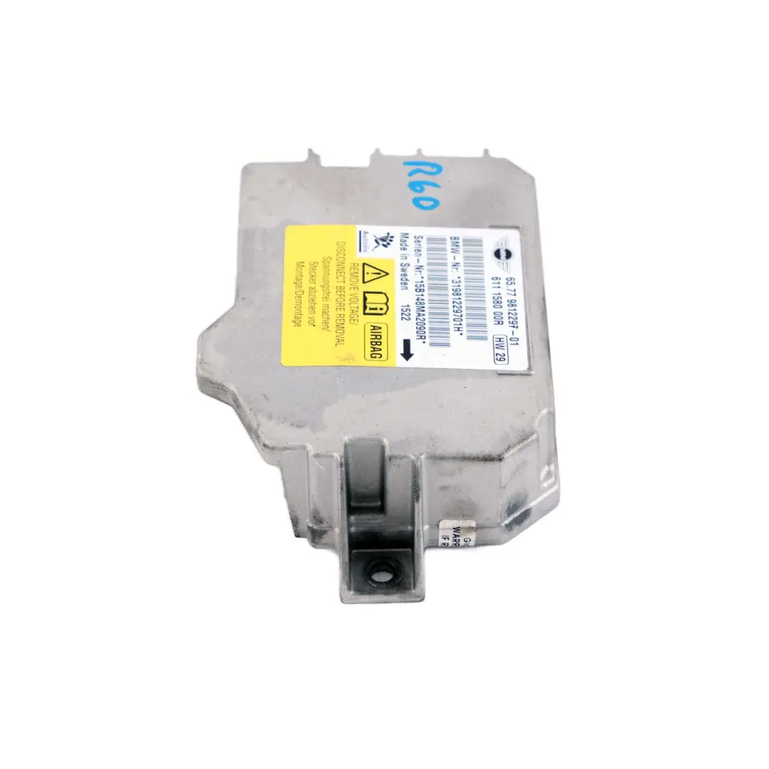 Módulo de Aire ECU Unidad de Control Módulo para Mini R55 R56 R57 con número de pieza 9812297 Mini R55 R56 R57 Módulo de Aire ECU Unidad de Control Módulo - SKU 9812297 - Número de pieza 9812297