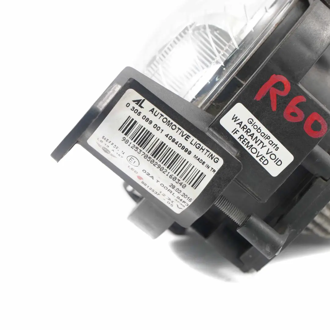 Mini R60 R61 Phare Avant Gauche Droite À LED Feu Antibrouillard, - SKU 9812537 - Numéro de pièce 9812537