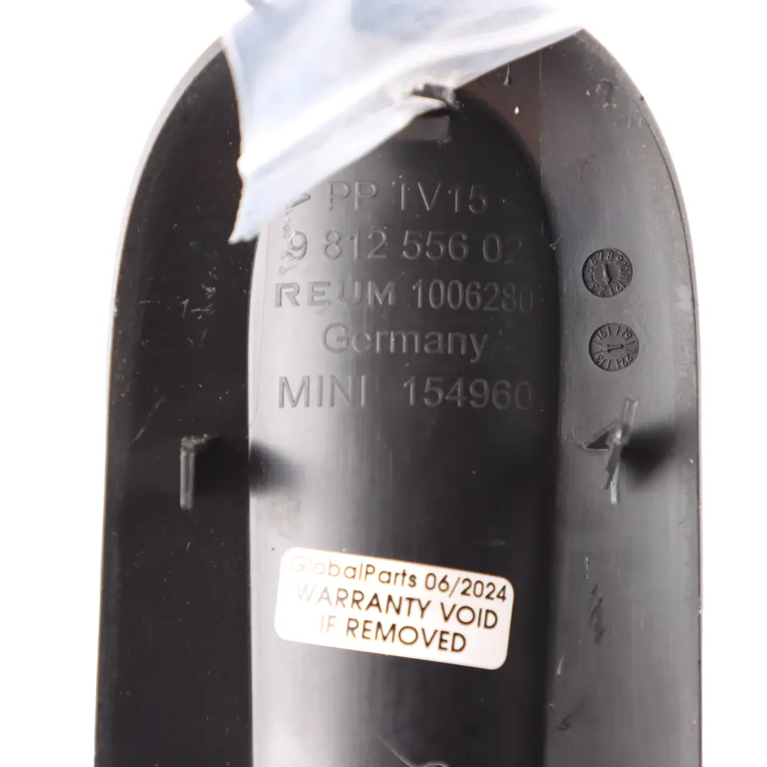 Mini R60 Sistema di guide centrali per portabicchieri posteriori - SKU 9812556 - Numero di parte 9812556
