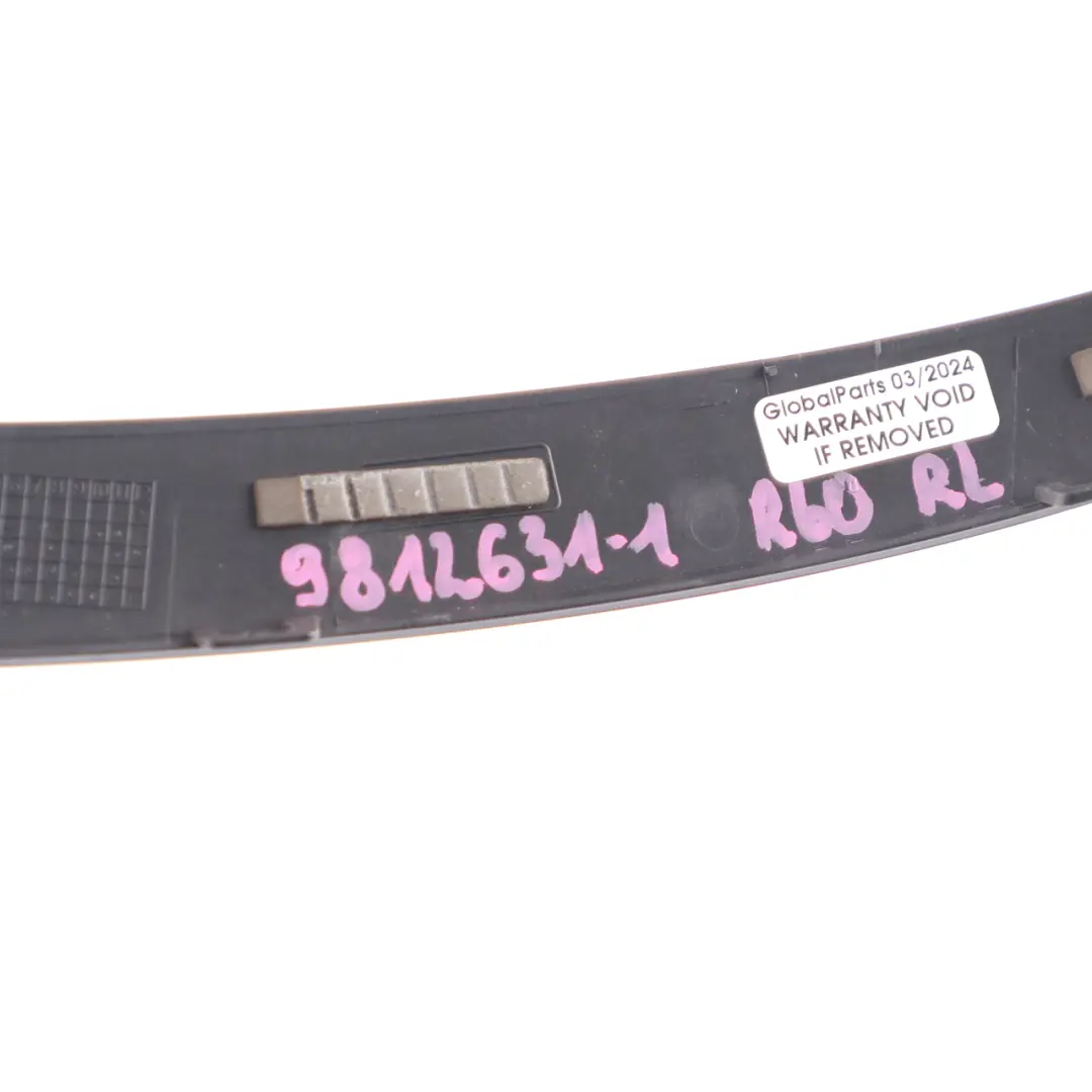 Mini Cooper R60 R61 Rear Lamp Trim Ring Piano Black Cover Left N/S - SKU 9812631-1 - Part number 9812631