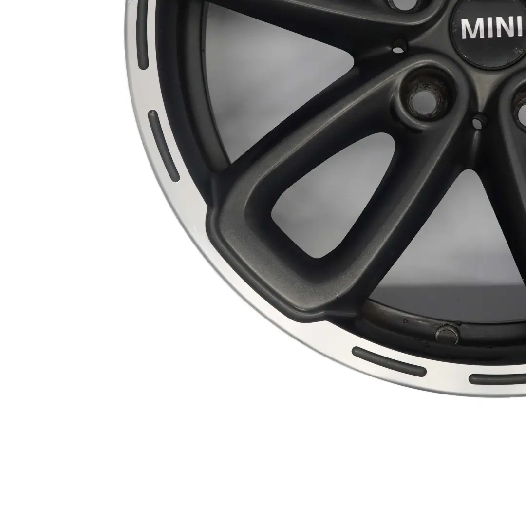 Anthrazit Alufelge Alu Felge 17" 7J ET:50 5-Star Triangle Spoke 141 für Mini R60 R61 mit Teilenummer 9812676 Mini R60 R61 Anthrazit Alufelge Alu Felge 17" 7J ET:50 5-Star Triangle Spoke 141 - SKU 9812676-1 - Teilenummer 9812676