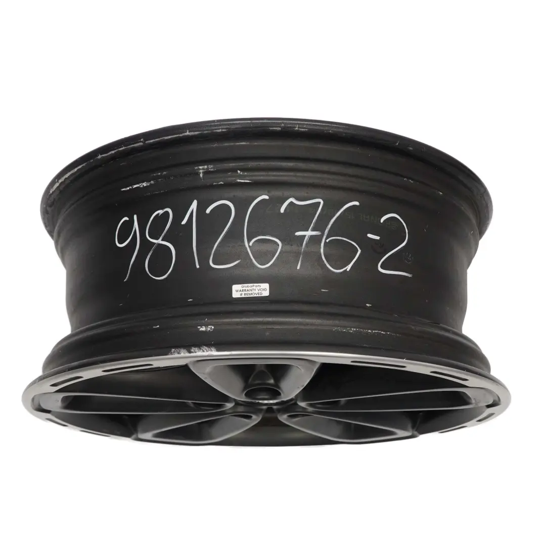 Anthracite Wheel Alloy Rim 17" 7J ET:50 Triangle Spoke 141 to Mini R60 E61 with Part number 9812676 Mini R60 E61 Anthracite Wheel Alloy Rim 17" 7J ET:50 Triangle Spoke 141 - SKU 9812676-2 - Part number 9812676