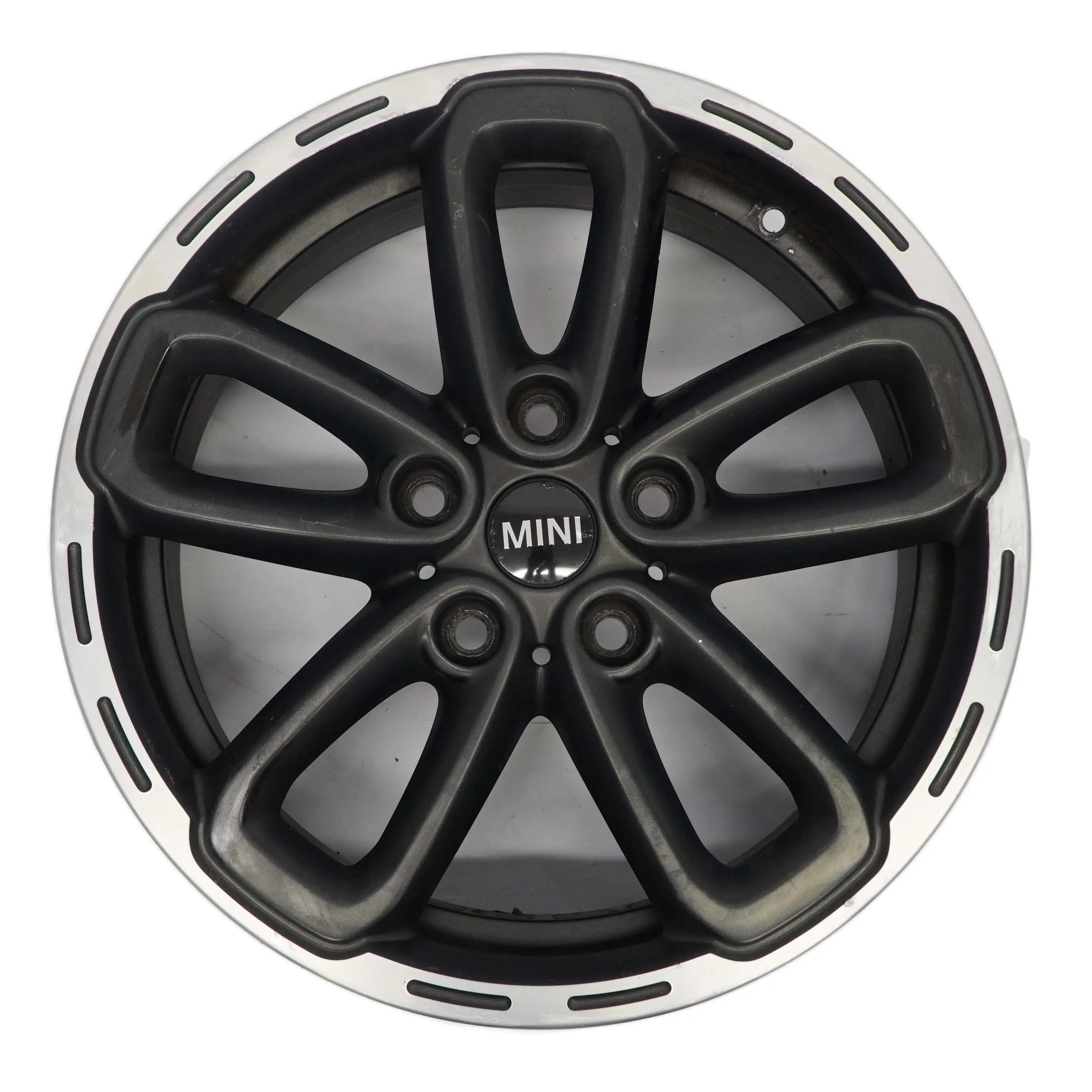 Mini R60 E61 Antracite Cerchio In Lega 17" 7J Et:50 Triangle Spoke 141 9812676