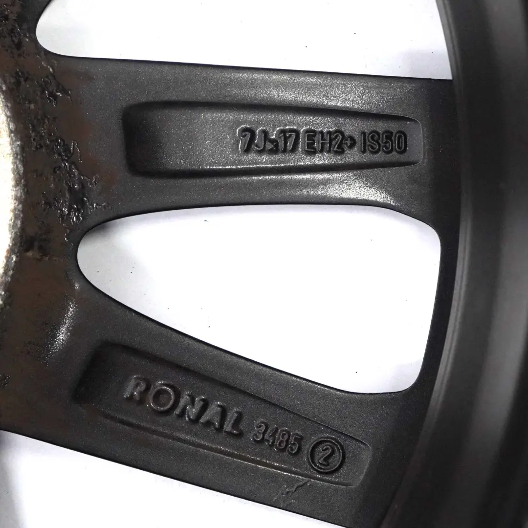 Mini R60 E61 Anthracite Wheel Alloy Rim 17" 7J ET:50 Triangle Spoke 141 - SKU 9812676-2 - Part number 9812676