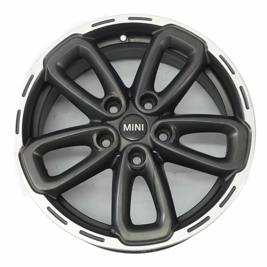 Anthracite Wheel Alloy Rim 17" 7J ET:50 Triangle Spoke 141 to Mini R60 E61 with Part number 9812676 Mini R60 E61 Anthracite Wheel Alloy Rim 17" 7J ET:50 Triangle Spoke 141 - SKU 9812676-3 - Part number 9812676