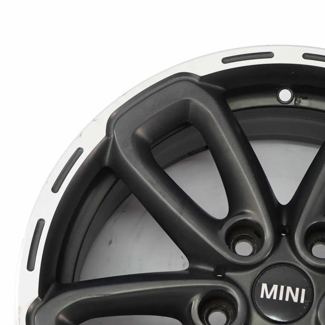Anthracite Wheel Alloy Rim 17" 7J ET:50 Triangle Spoke 141 to Mini R60 E61 with Part number 9812676 Mini R60 E61 Anthracite Wheel Alloy Rim 17" 7J ET:50 Triangle Spoke 141 - SKU 9812676-3 - Part number 9812676