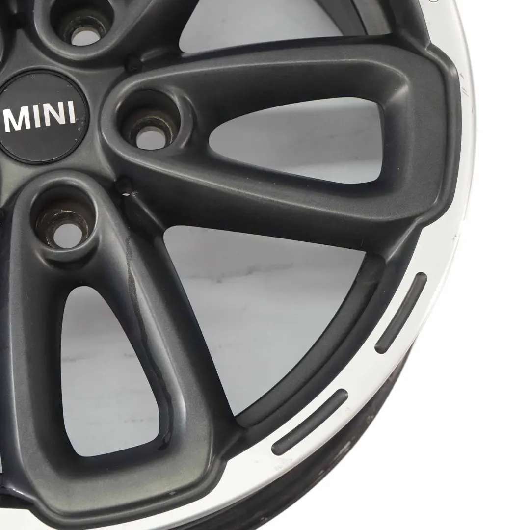 Anthracite Wheel Alloy Rim 17" 7J ET:50 Triangle Spoke 141 to Mini R60 E61 with Part number 9812676 Mini R60 E61 Anthracite Wheel Alloy Rim 17" 7J ET:50 Triangle Spoke 141 - SKU 9812676-3 - Part number 9812676