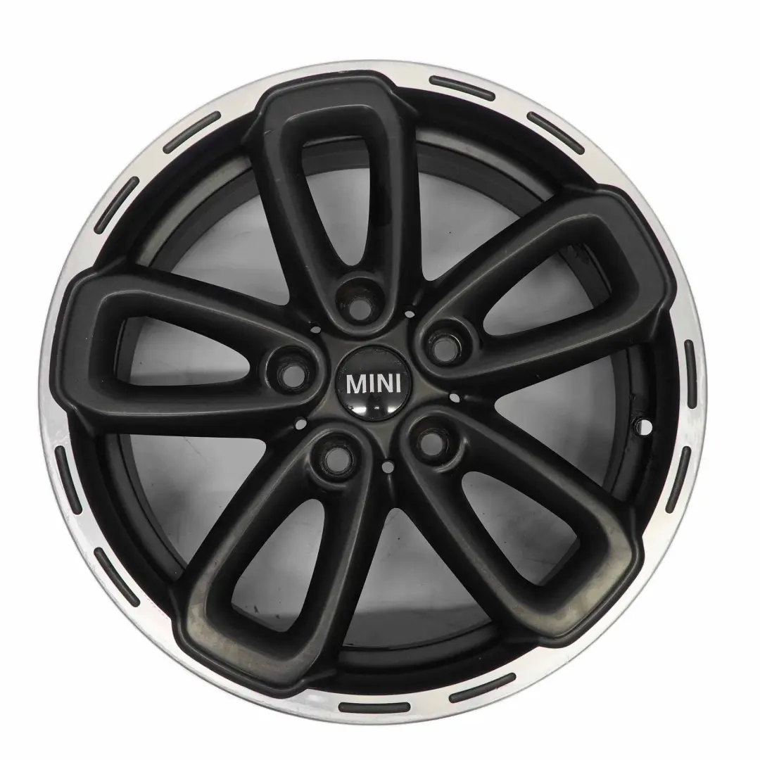 Anthracite Wheel Alloy Rim 17" 7J ET:50 Triangle Spoke 141 to Mini R60 E61 with Part number 9812676 Mini R60 E61 Anthracite Wheel Alloy Rim 17" 7J ET:50 Triangle Spoke 141 - SKU 9812676-4 - Part number 9812676
