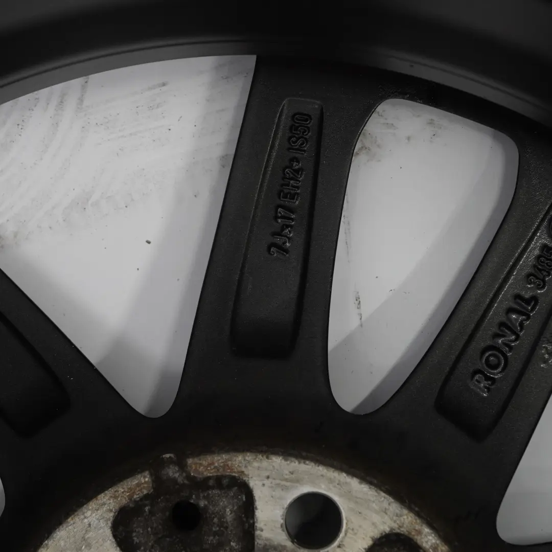 Anthracite Wheel Alloy Rim 17" 7J ET:50 Triangle Spoke 141 to Mini R60 E61 with Part number 9812676 Mini R60 E61 Anthracite Wheel Alloy Rim 17" 7J ET:50 Triangle Spoke 141 - SKU 9812676-4 - Part number 9812676