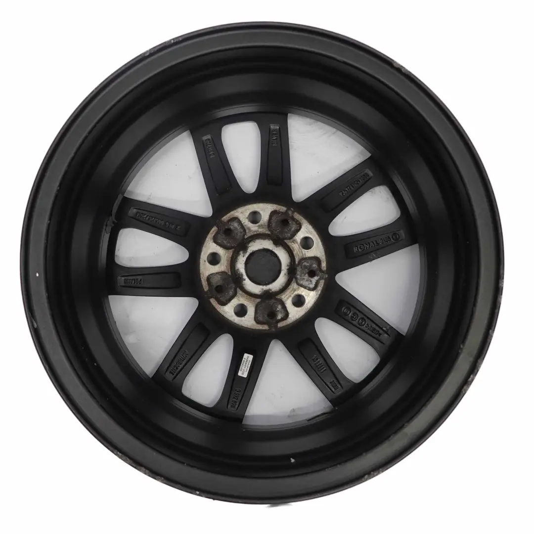 Anthracite Wheel Alloy Rim 17" 7J ET:50 Triangle Spoke 141 to Mini R60 E61 with Part number 9812676 Mini R60 E61 Anthracite Wheel Alloy Rim 17" 7J ET:50 Triangle Spoke 141 - SKU 9812676-4 - Part number 9812676