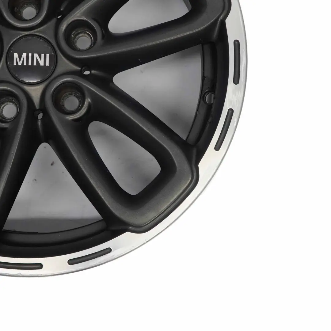 Anthracite Wheel Alloy Rim 17" 7J ET:50 Triangle Spoke 141 to Mini R60 E61 with Part number 9812676 Mini R60 E61 Anthracite Wheel Alloy Rim 17" 7J ET:50 Triangle Spoke 141 - SKU 9812676-4 - Part number 9812676