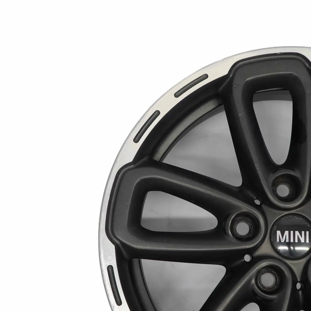 Anthracite Wheel Alloy Rim 17" 7J ET:50 Triangle Spoke 141 to Mini R60 E61 with Part number 9812676 Mini R60 E61 Anthracite Wheel Alloy Rim 17" 7J ET:50 Triangle Spoke 141 - SKU 9812676-4 - Part number 9812676