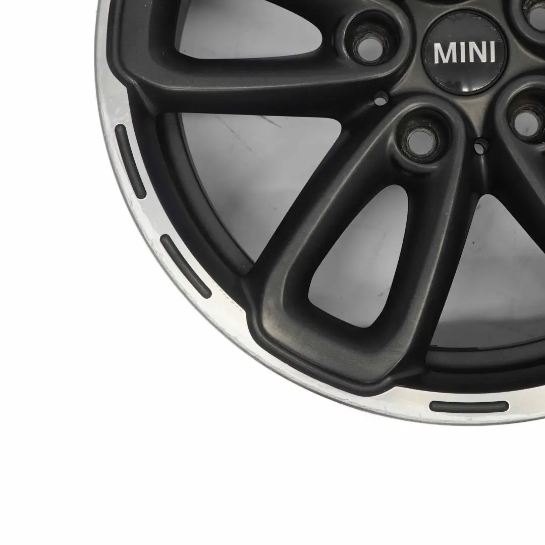 Anthracite Wheel Alloy Rim 17" 7J ET:50 Triangle Spoke 141 to Mini R60 E61 with Part number 9812676 Mini R60 E61 Anthracite Wheel Alloy Rim 17" 7J ET:50 Triangle Spoke 141 - SKU 9812676-4 - Part number 9812676