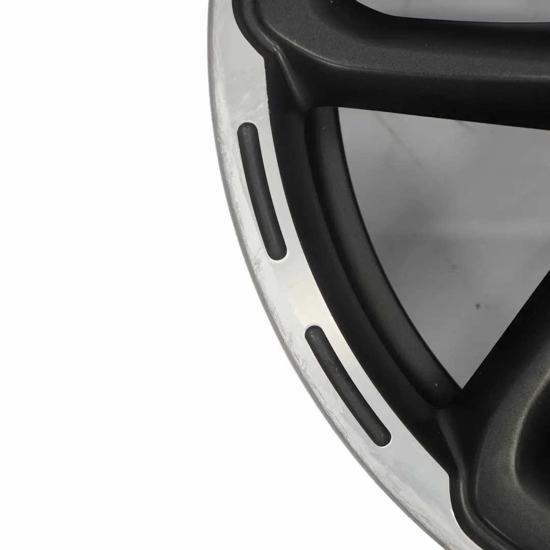 Anthracite Wheel Alloy Rim 17" 7J ET:50 Triangle Spoke 141 to Mini R60 E61 with Part number 9812676 Mini R60 E61 Anthracite Wheel Alloy Rim 17" 7J ET:50 Triangle Spoke 141 - SKU 9812676-4 - Part number 9812676