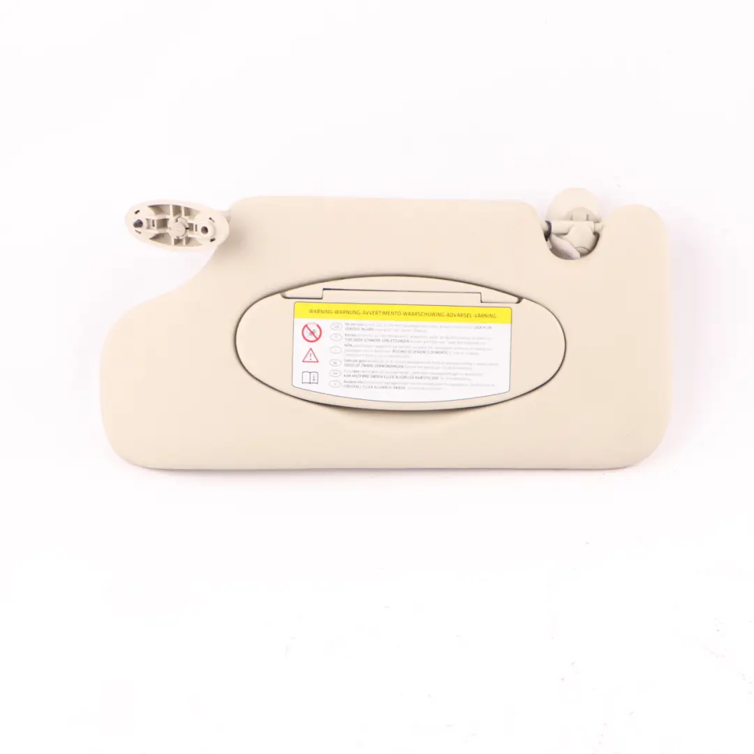 Sun Visor Mirror Illumination Light Beige Left N/S to Mini Countryman R60 with Part number 9812693 Mini Countryman R60 Sun Visor Mirror Illumination Light Beige Left N/S - SKU 9812693-1 - Part number 9812693
