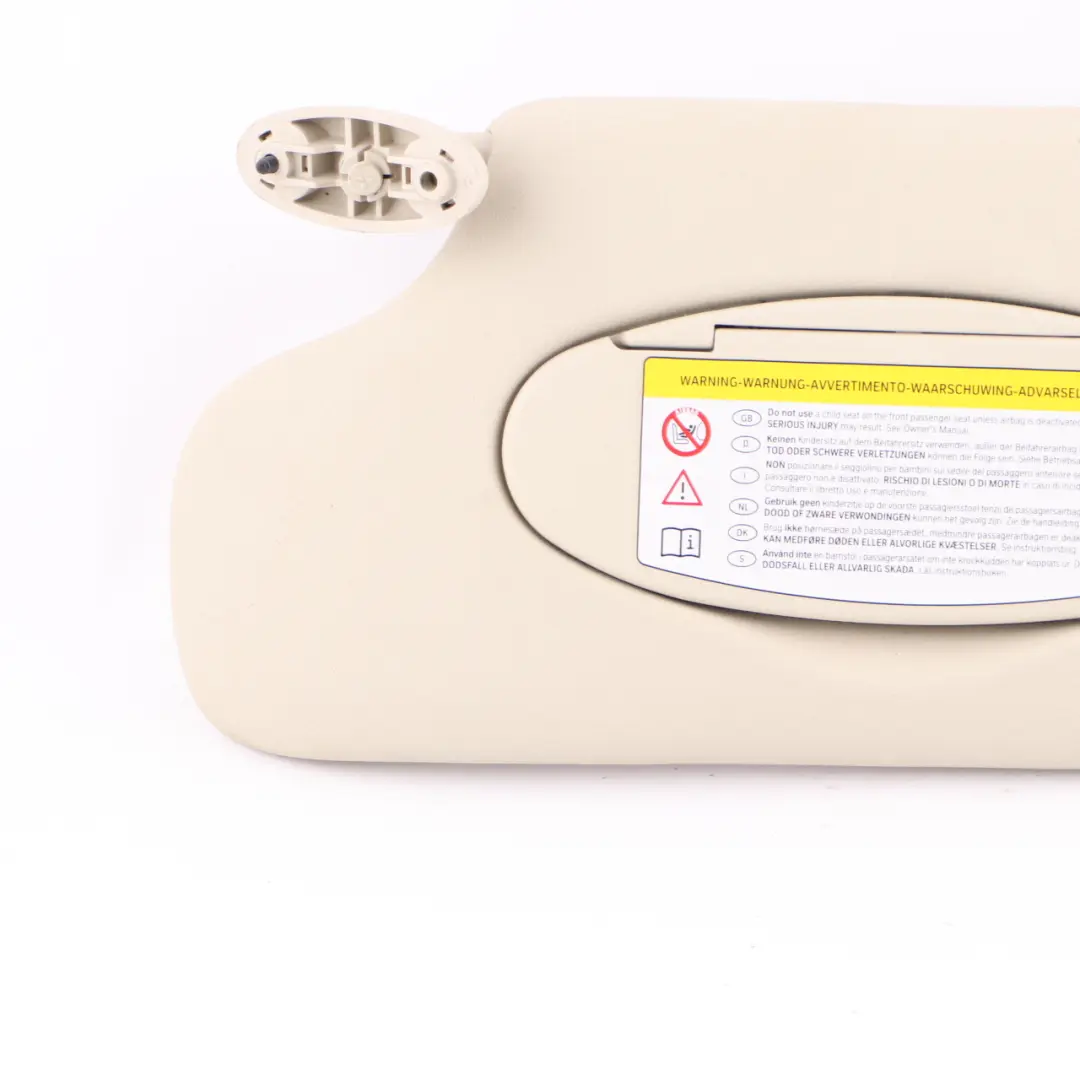 Mini Countryman R60 Sun Visor Mirror Illumination Light Beige Left N/S - SKU 9812693-1 - Part number 9812693