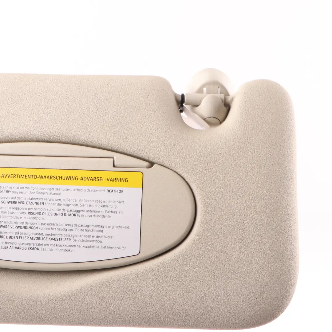 Sonnenblende Spiegel Beleuchtung Licht Beige Links für Mini R60 mit Teilenummer 9812693 Mini R60 Sonnenblende Spiegel Beleuchtung Licht Beige Links - SKU 9812693-1 - Teilenummer 9812693