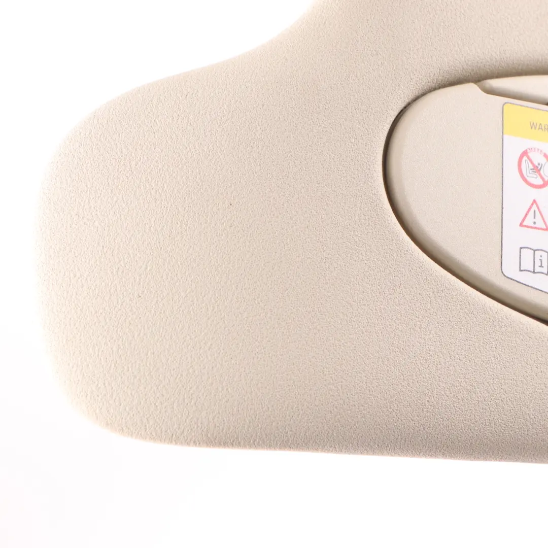 Sun Visor Mirror Illumination Light Beige Left N/S to Mini Countryman R60 with Part number 9812693 Mini Countryman R60 Sun Visor Mirror Illumination Light Beige Left N/S - SKU 9812693-1 - Part number 9812693