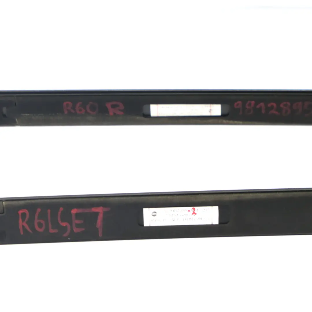 Set di parapetti per tetto sinistro destro nero per Mini Countryman R60 con numero di parte 9812895 Mini Countryman R60 Set di parapetti per tetto sinistro destro nero - SKU 9812895-2 - Numero di parte 9812895