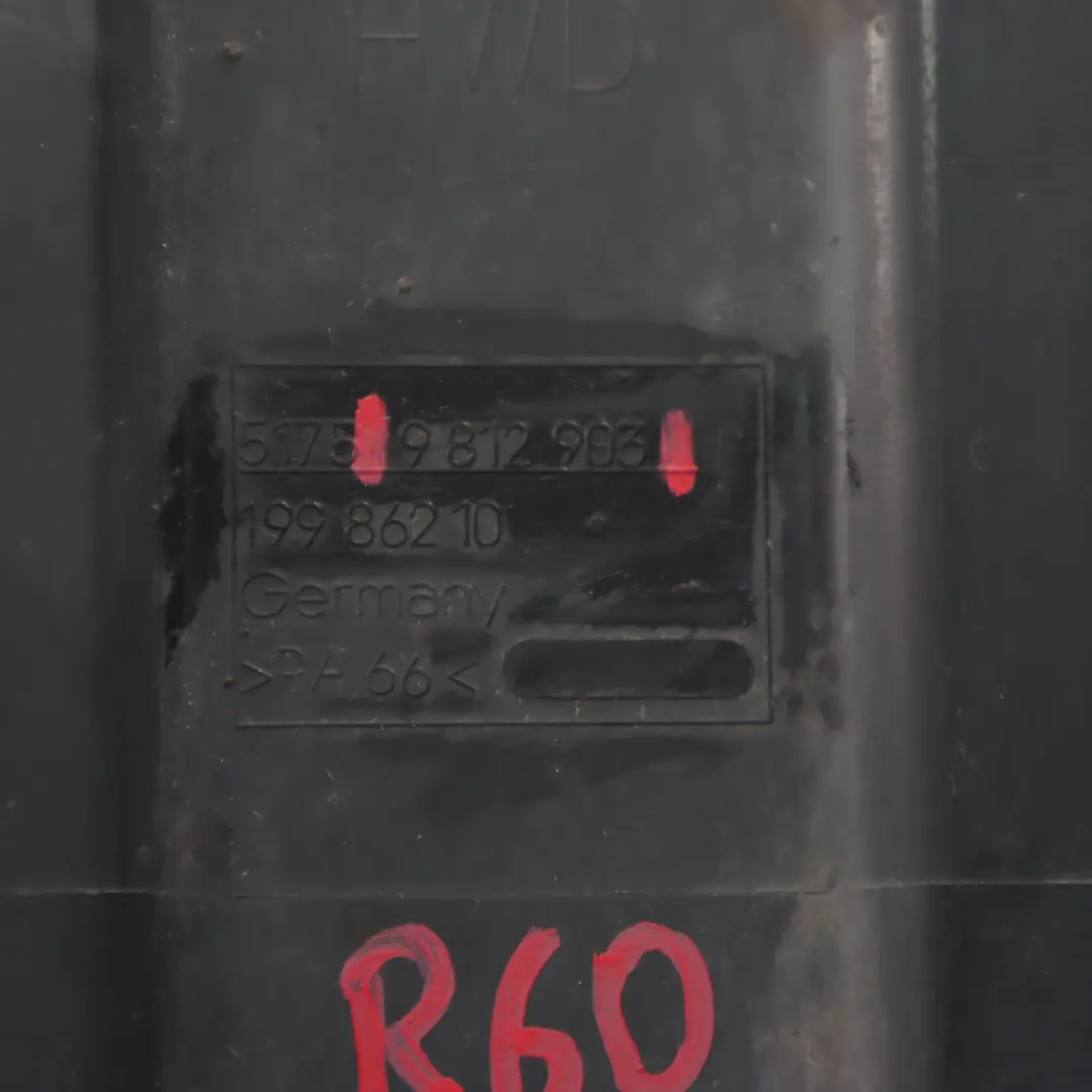 Unterbodenverkleidung Mitte Unterboden Abdeckung für Mini R60 Countryman mit Teilenummer 9812903 Mini R60 Countryman Unterbodenverkleidung Mitte Unterboden Abdeckung - SKU 9812903 - Teilenummer 9812903