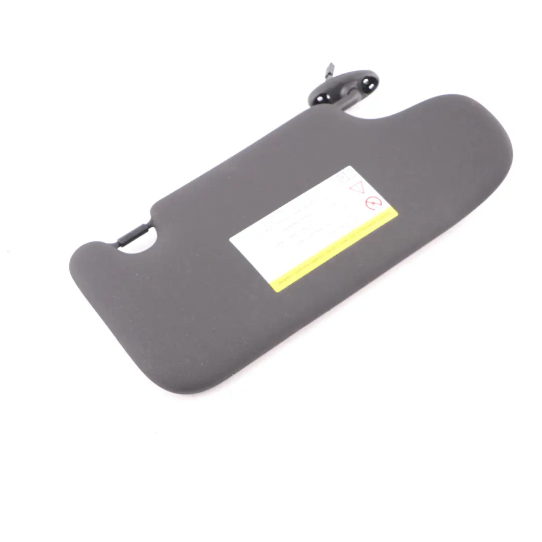 Mini Countryman R60 Sun Visor Left N/S Mirror Panel Label Light Carbon Black - SKU 9813129-1 - Part number 9813129