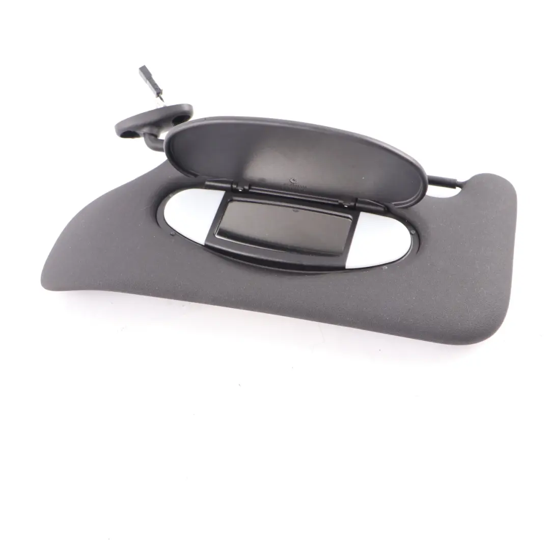 Sun Visor Left N/S Mirror Panel Label Light Carbon Black to Mini Countryman R60 with Part number 9813129 Mini Countryman R60 Sun Visor Left N/S Mirror Panel Label Light Carbon Black - SKU 9813129-1 - Part number 9813129