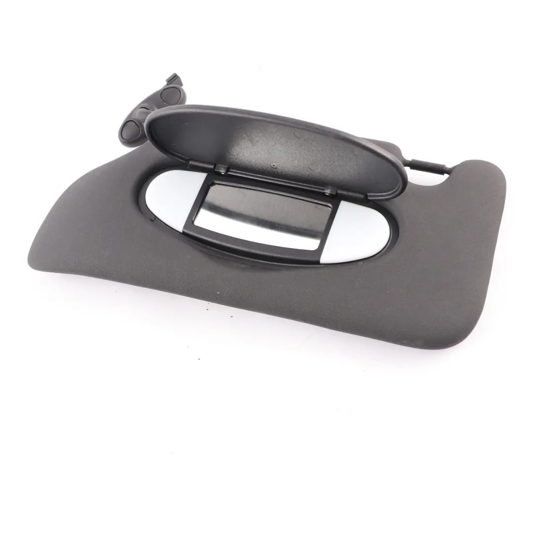 Mini Countryman R60 Sun Visor Left N/S Mirror Panel Label Light Carbon Black - SKU 9813129-2 - Part number 9813129