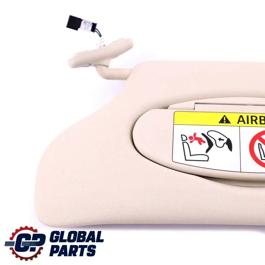 Mini Countryman R60 Sun Visor With Label Mirror Left N/S Light Beige - SKU 9813131 - Part number 9813131