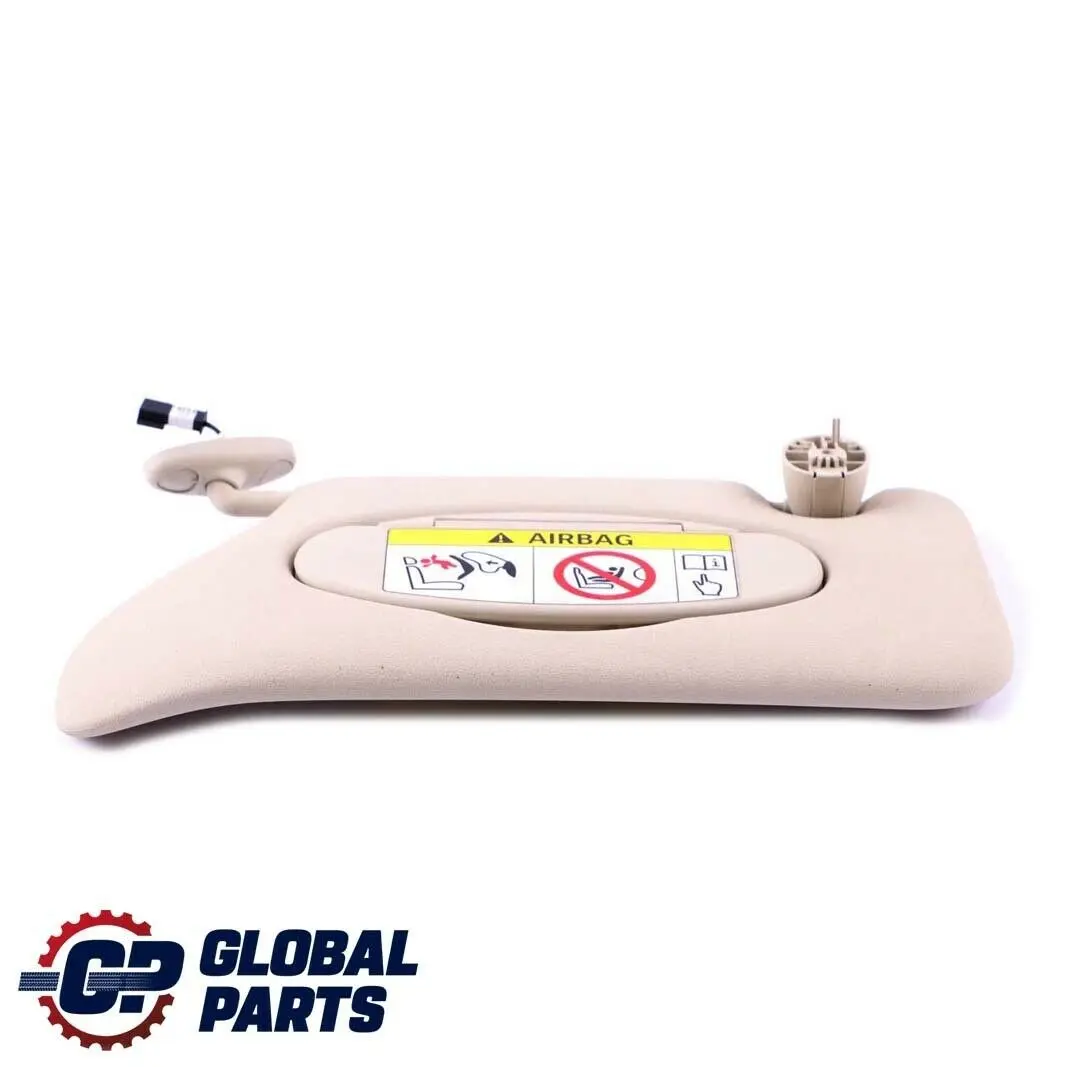 Parasol Con Etiqueta Espejo Izquierdo Beige Claro para Mini Countryman R60 con número de pieza 9813131 Mini Countryman R60 Parasol Con Etiqueta Espejo Izquierdo Beige Claro - SKU 9813131 - Número de pieza 9813131